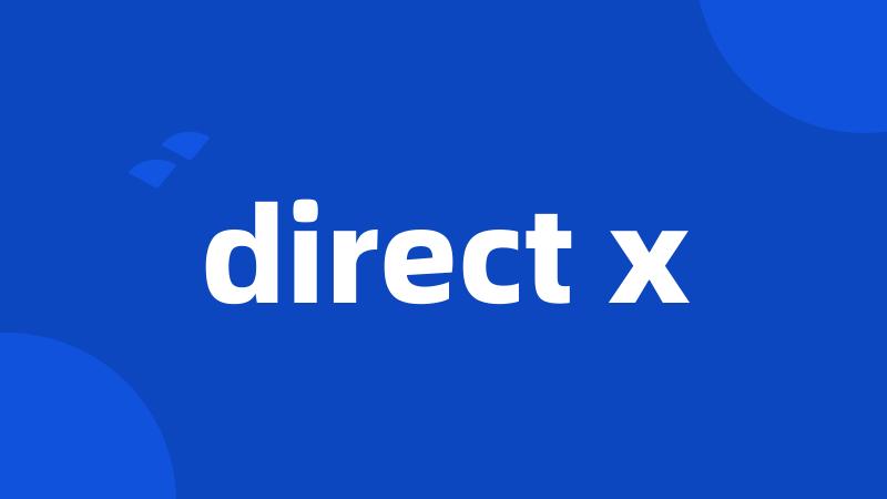 direct x