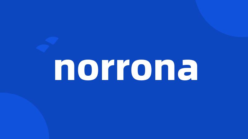 norrona