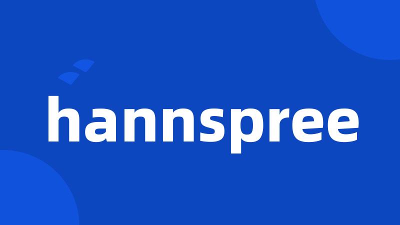 hannspree