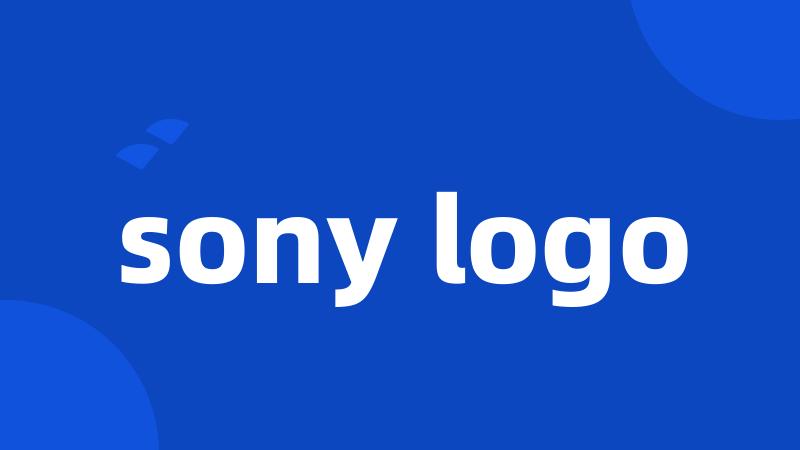 sony logo