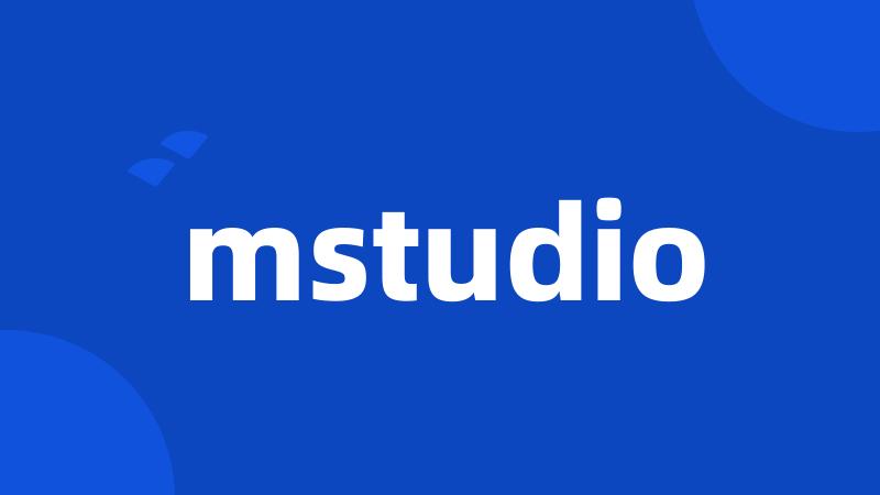 mstudio