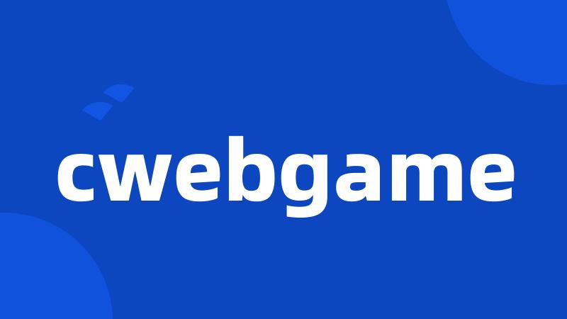 cwebgame