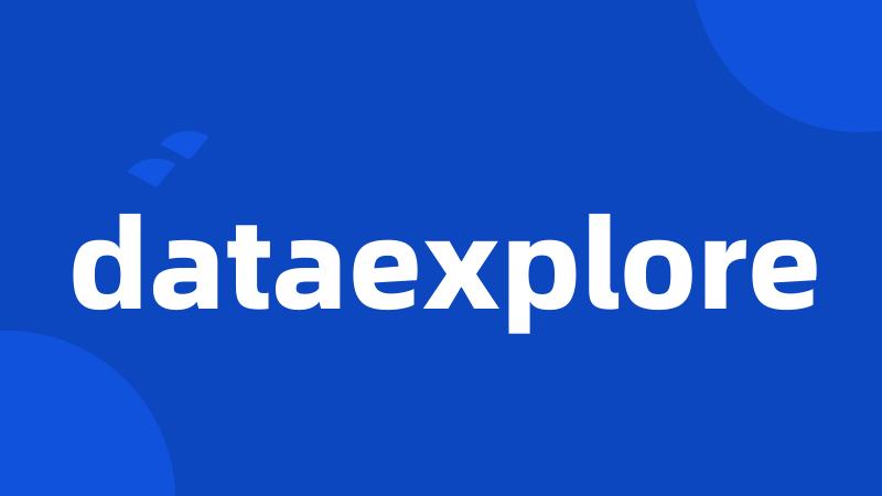 dataexplore