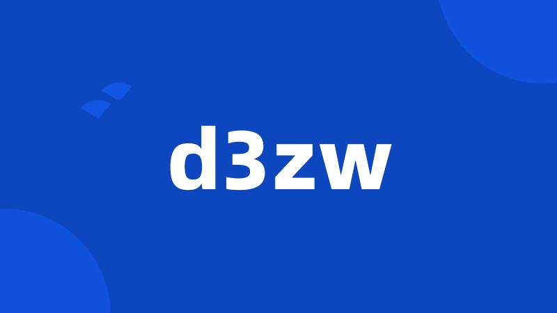 d3zw