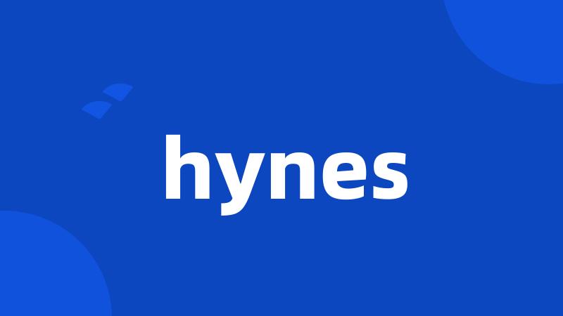 hynes