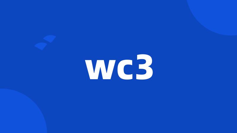 wc3