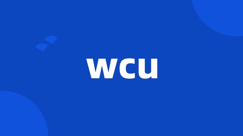 wcu