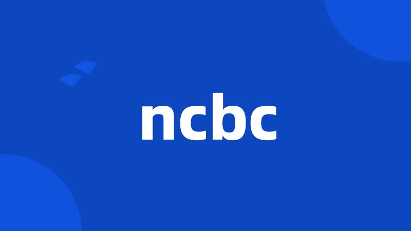 ncbc