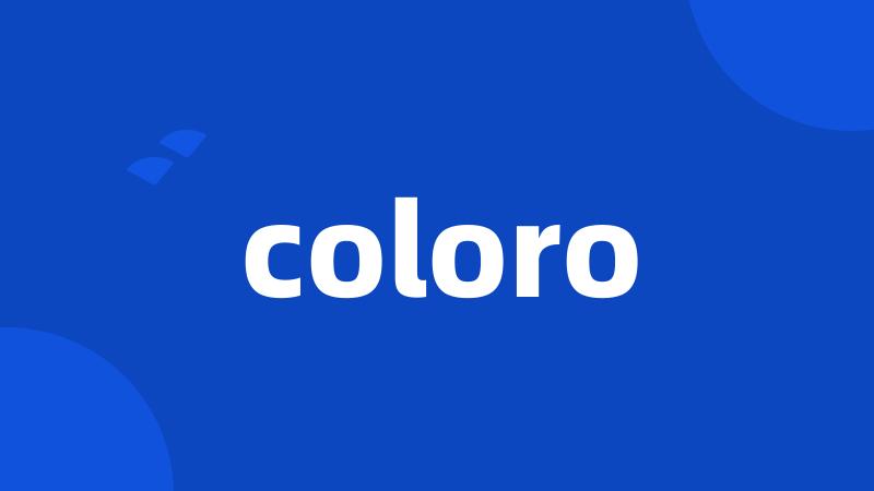 coloro