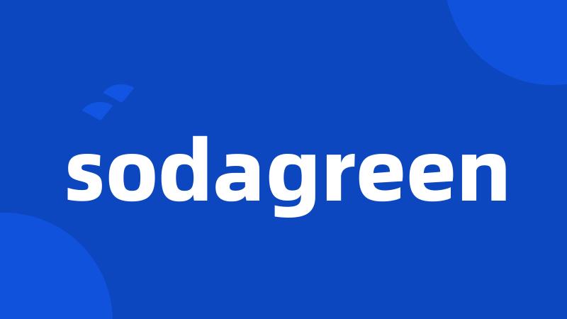 sodagreen