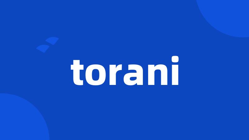 torani