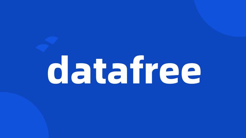 datafree