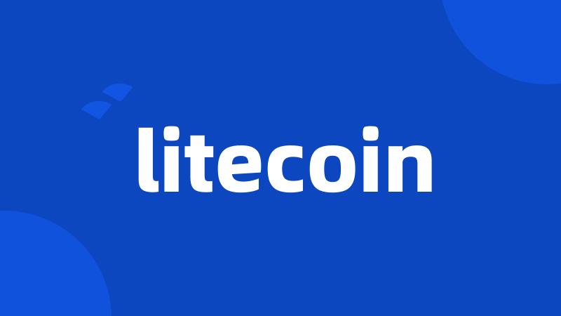 litecoin