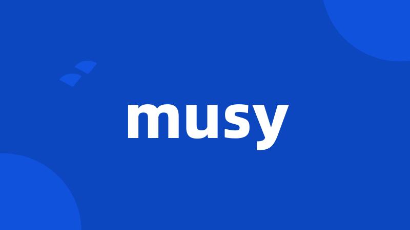 musy