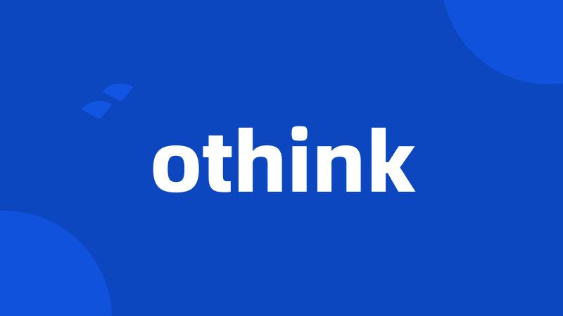 othink