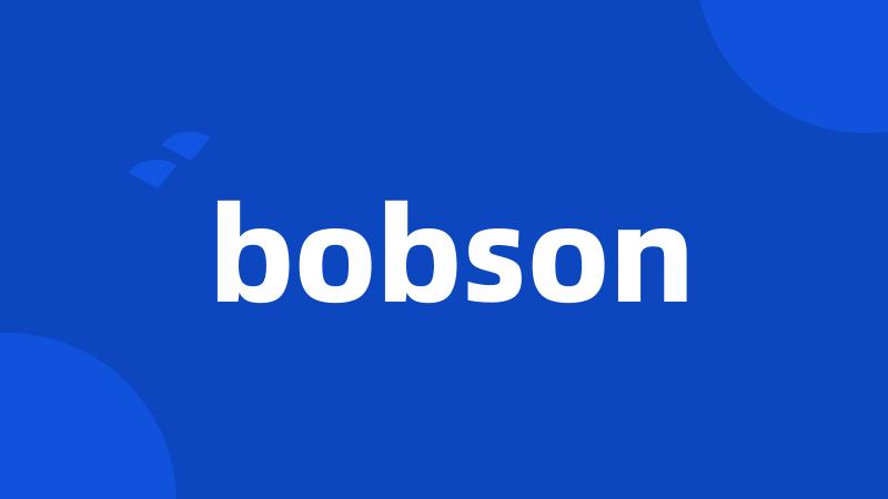 bobson