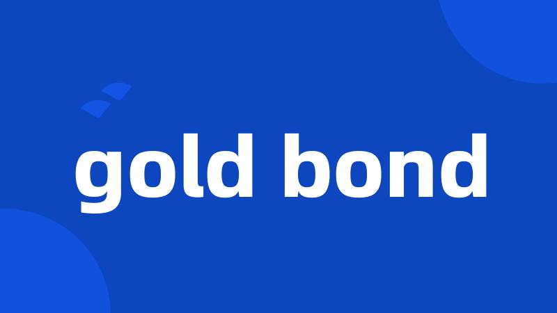 gold bond