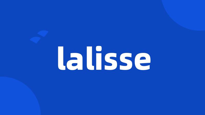 lalisse