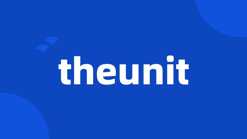 theunit