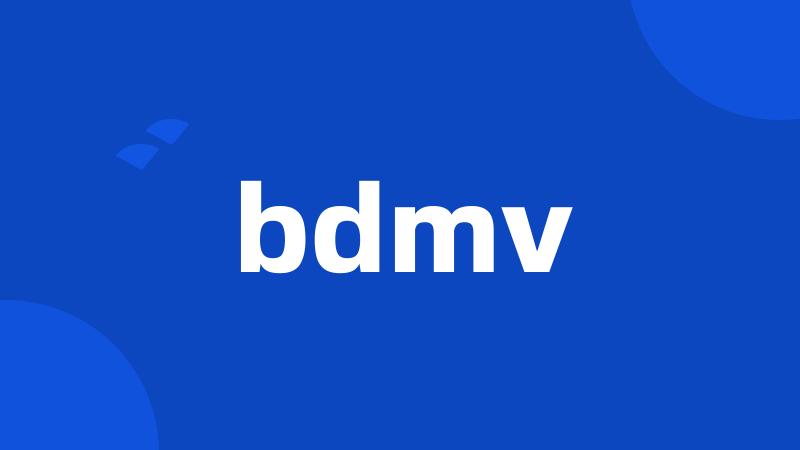 bdmv