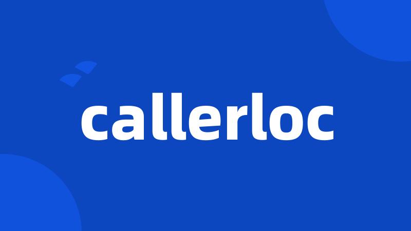 callerloc