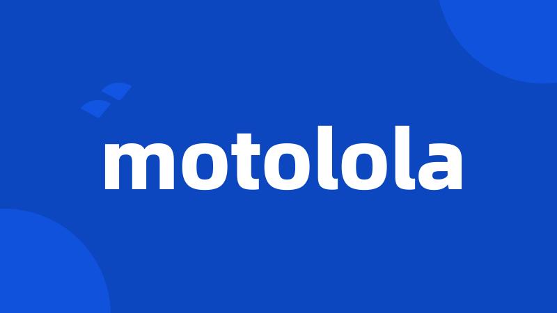 motolola