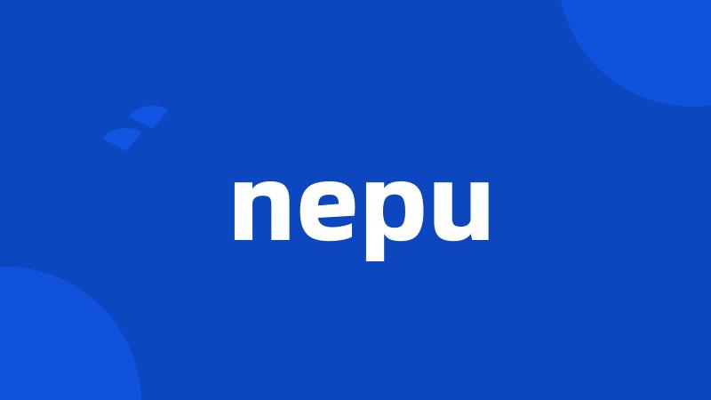 nepu