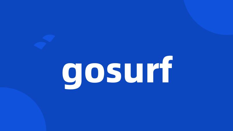 gosurf