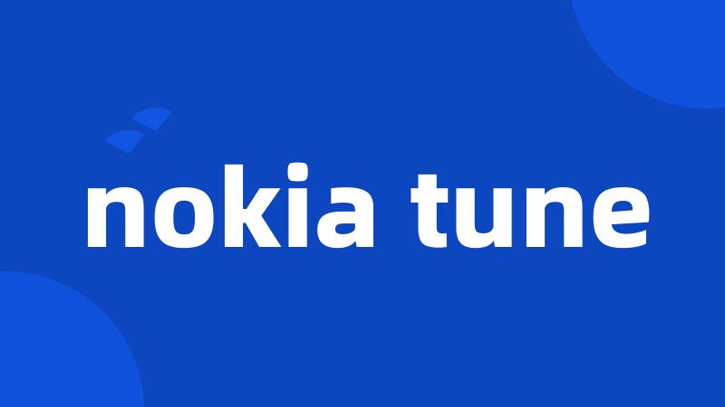 nokia tune