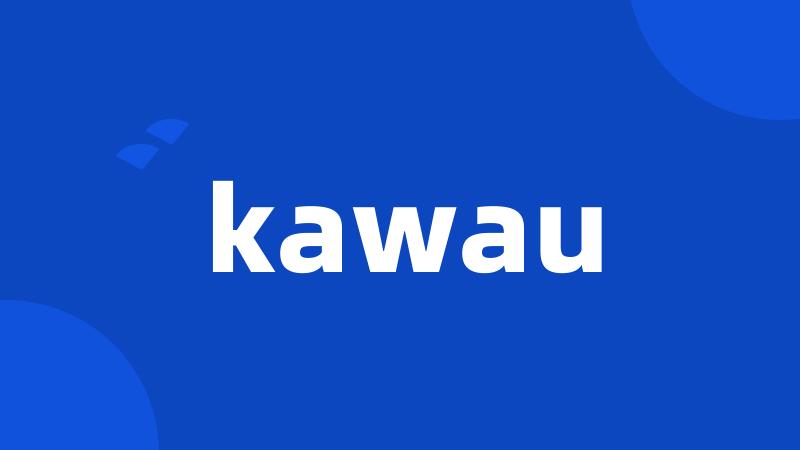 kawau