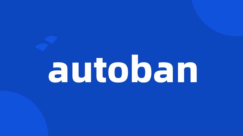 autoban