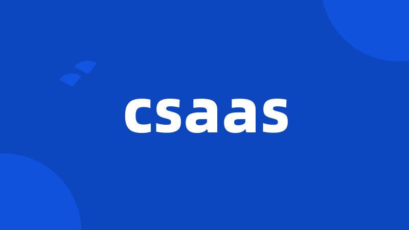 csaas