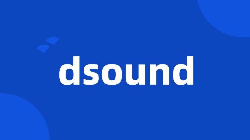 dsound