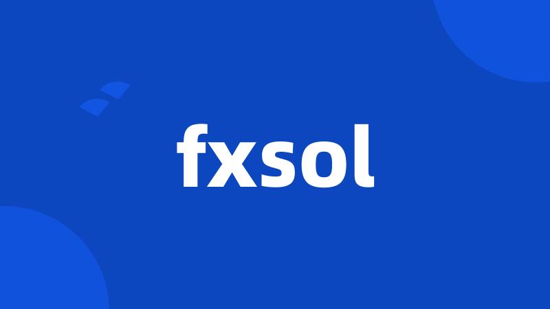 fxsol