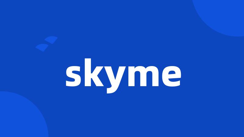 skyme