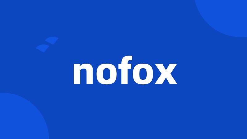 nofox