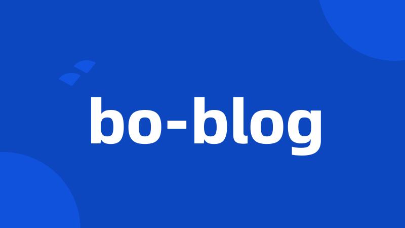 bo-blog