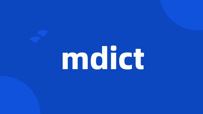 mdict