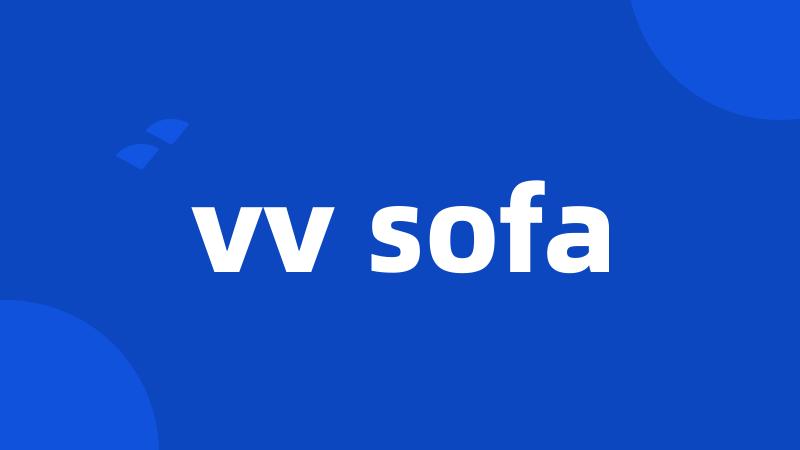 vv sofa