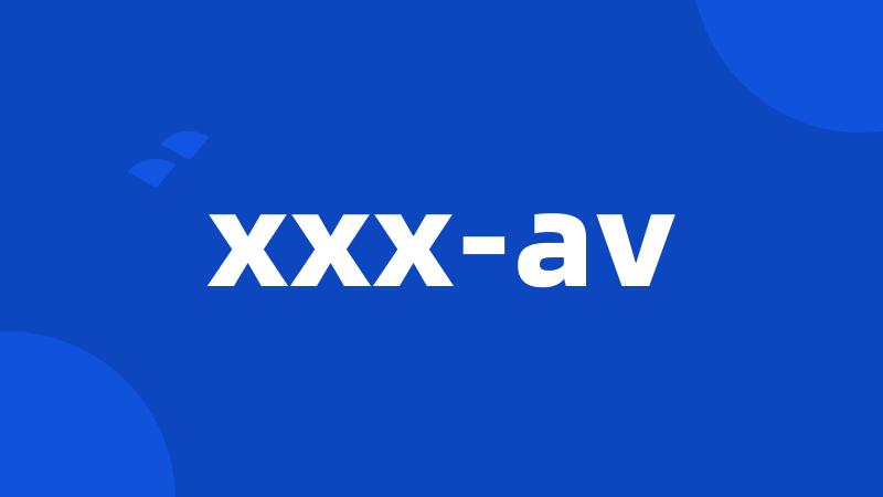 xxx-av