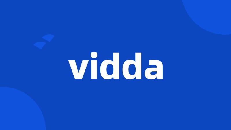 vidda