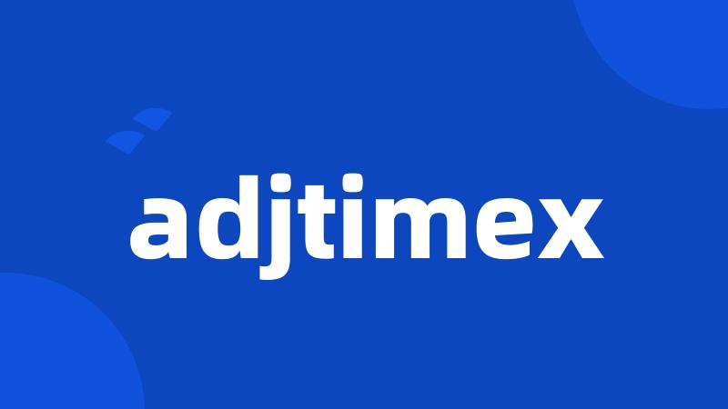 adjtimex