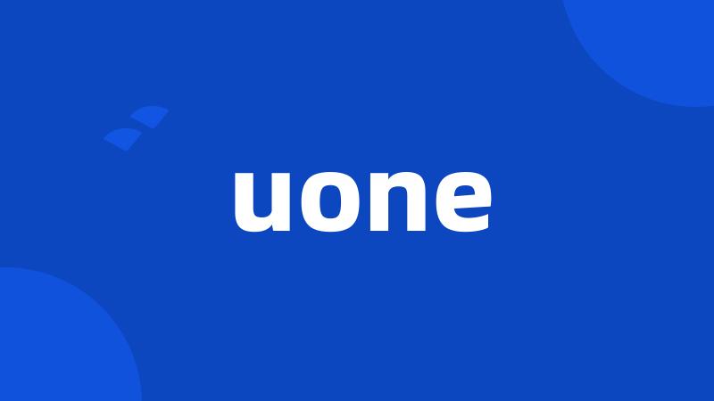 uone