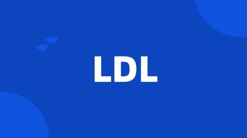 LDL