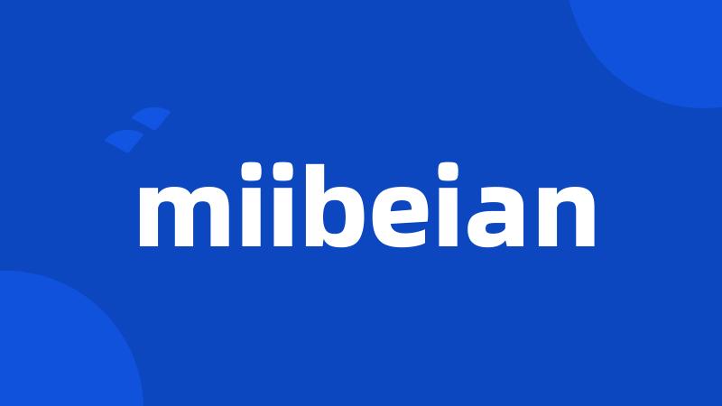 miibeian