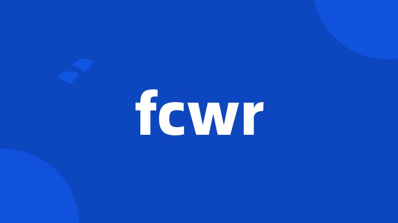 fcwr