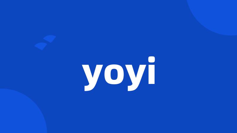 yoyi