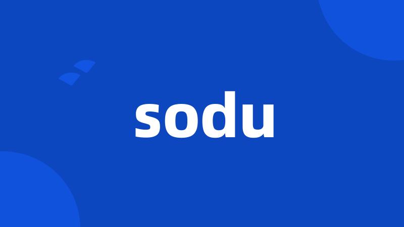 sodu