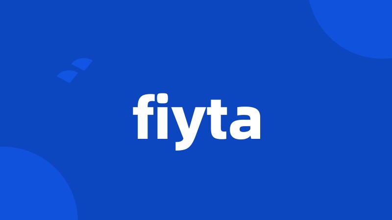 fiyta