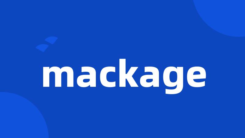 mackage